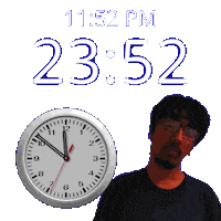 11 Pm Sticker