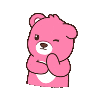 Confused Teddy Bear Sticker by BEARISH
