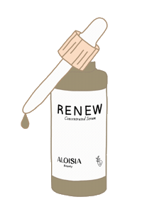 Glowing Skin Glow Sticker by Aloisia Beauty