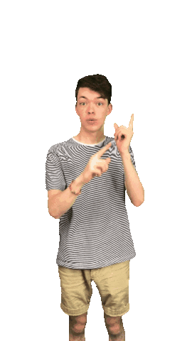 Point Look Up Sticker by Brittlestar