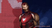 Iron Man Hello GIF by Morphin