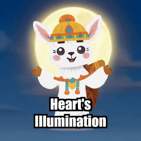 Kindness Illumination GIF by Llamaozi