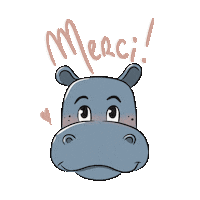 Thanks Merci Sticker