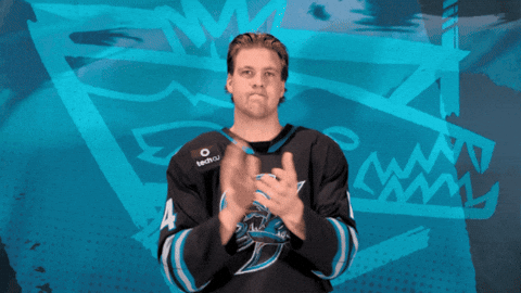 Way To Go Slow Clap GIF by San Jose Barracuda