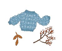 Leaf Sweater Sticker