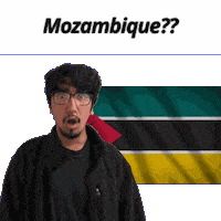 Mozambique Sticker