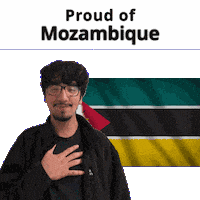 Mozambique Sticker