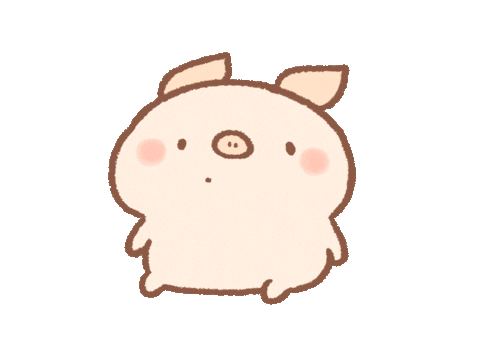 Illustration Pig Sticker by BREAD TREE