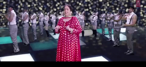 Bollywood Auntie GIF