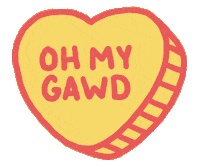 Oh My Gawd Omg Sticker