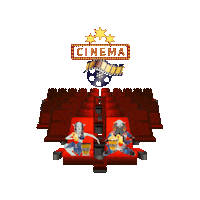 Cinema Sticker by Multiverso do Gnomo