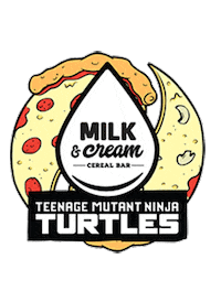 Teenage Mutant Ninja Turtles Nickelodeon Sticker by Milk And Cream Cereal Bar