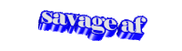 savage Sticker by AnimatedText