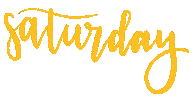 Days Of The Week Saturday Sticker by University of Montevallo