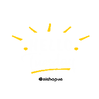 Fashion Hello Sticker by Aishop