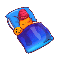 Tired Illustration Sticker by Dewalive Official