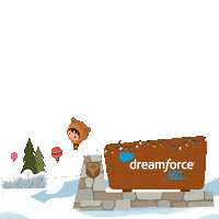 New York City Cloud Sticker by Salesforce