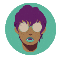 Face Shine On Sticker by The Tempest