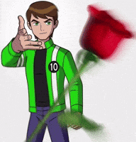 Alien Force Rose GIF