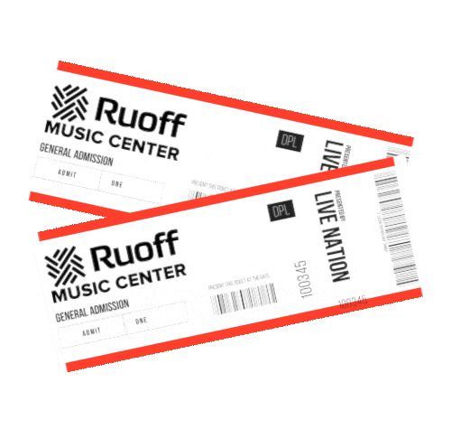 Live Nation Ruoff Music Center Sticker by Old National Centre