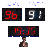 91 Away Sticker
