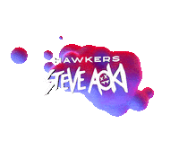 h glitch Sticker by Hawkersco