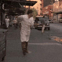 black walking men edgar mib GIF