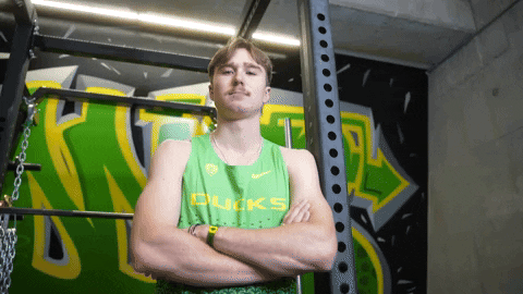 Track And Field GIF by GoDucks