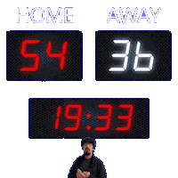 36 Away Sticker