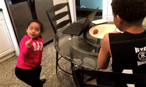 girl bye GIF