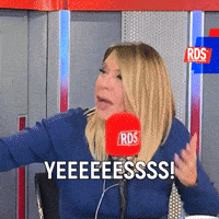 Anna Pettinelli Goal GIF by RDS 100% Grandi Successi