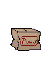 Puaj Sticker by Sebastian Belphegor
