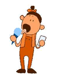 Comida Eating Sticker