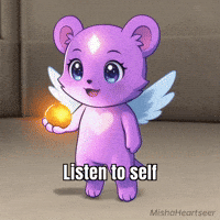 Wisdom Listen GIF by MishaHeartseer