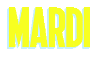 Mardi Sticker by Pete The Monkey