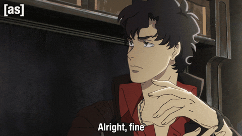 Cowboy Bebop Ok GIF by Adult Swim