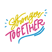 patriciaapena strongertogether patriciapena masfuertesjuntas Sticker