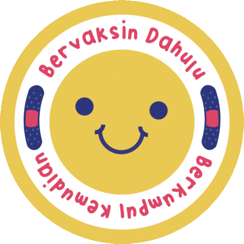 Vaksin Sticker by Skena Creative