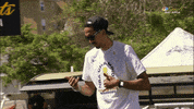hang loose golden state warriors GIF by NBA