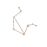 zaewild libra zodiac sign constellation libra zodiac Sticker