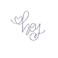 Heya Hello Sticker