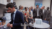 Parks And Recreation Surprise GIF by PeacockTV