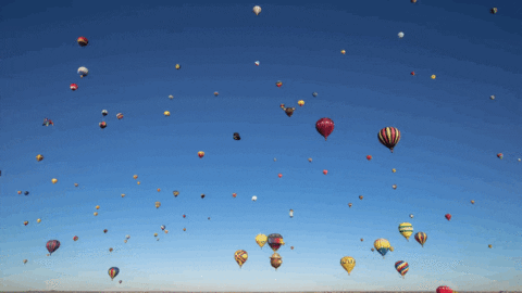 air balloons GIF