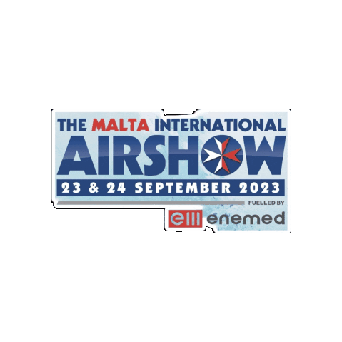 maltairshow giphygifmaker maltairshow malta international airshow 2023 maltairshow 2023 Sticker
