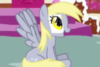 My Little Pony Covered Eyes GIF