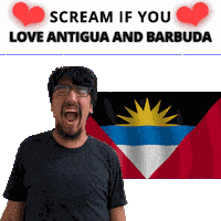 Antigua And Barbuda Ag Sticker