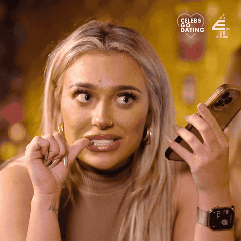 Shocked Freak Out GIF by Celebs Go Dating