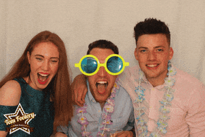 tomfoolerybooth fun birthday photobooth props GIF