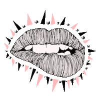 Rock Makeup Sticker by Pink Different