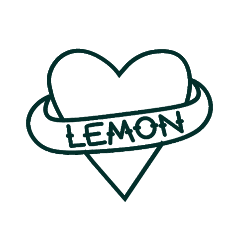 Logo Love Sticker by Lemon Printers